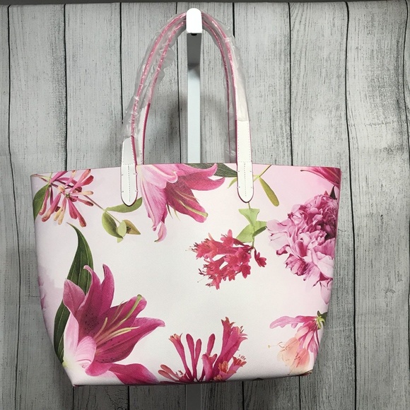 Estee Lauder Handbags - Estee Lauder Pink Floral Carry All Tote New